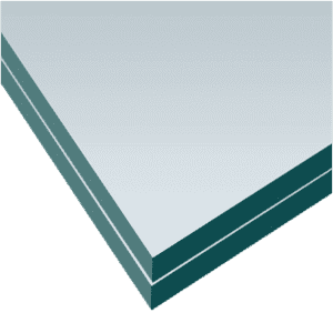 Verre feuilleté 44²